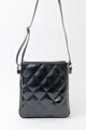 Čierna crossbody kabelka Grosso