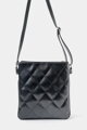 Čierna crossbody kabelka Grosso