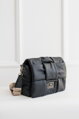 Čierna crossbody kabelka Grosso