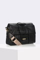 Čierna crossbody kabelka Grosso