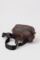 Hnedá crossbody taška Grosso