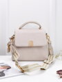 Béžovo-sivá crossbody kabelka