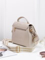 Béžovo-sivá crossbody kabelka