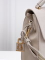 Béžovo-sivá crossbody kabelka