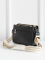 Čierna crossbody kabelka