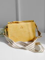 Horčicová crossbody kabelka