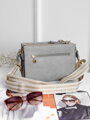 Sivá crossbody kabelka
