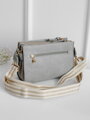 Sivá crossbody kabelka