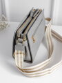 Sivá crossbody kabelka
