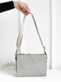 Sivá crossbody kabelka