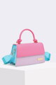 Ružová crossbody kabelka