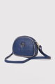 Tmavomodrá crossbody taška Grosso