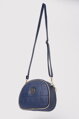 Tmavomodrá crossbody taška Grosso