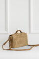 Pletená crossbody kabelka