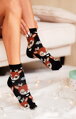 Vianočné dámske ponožky - 1283H
