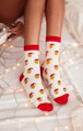 Vianočné dámske ponožky - 1283C