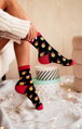 Vianočné dámske ponožky - 1283J