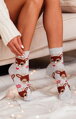 Vianočné dámske ponožky - 1283F
