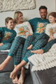 Vzorované pyžamá na Vianoce 