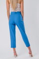 Modré elegantné nohavice Dusty