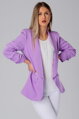 Fialový blazer Claris