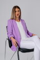 Fialový blazer Claris