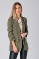 Khaki blazer Claris