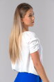 Biely top s perlami Elsie