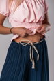Ružový crop top Hanna