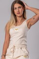 Béžový basic top Farah