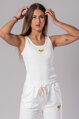 Biely basic top Farah