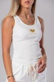 Biely basic top Farah