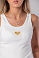Biely basic top Farah
