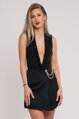 Čierne elegantné body Supreme