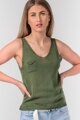 Khaki dámsky top