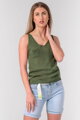 Khaki dámsky top