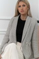 Elegantné striekané sako Oliwe