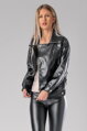 Kožená oversize bunda Solange
