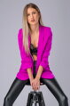 Purpurový blazer Dayana