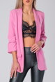 Svetloružový blazer Dayana