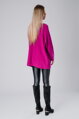 Purpurový oversize pulóver Candy