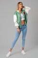 Zelená bomber bunda Noella