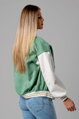 Zelená bomber bunda Noella