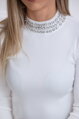 Biely svetrový top Eliza