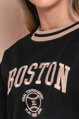 Čierna mikina Boston