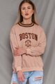 Béžová mikina Boston