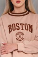 Béžová mikina Boston