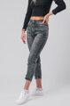 Šedé Mom Jeans Thea