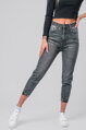 Šedé Mom Jeans Thea