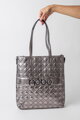 Metalická shopper kabelka Nobo